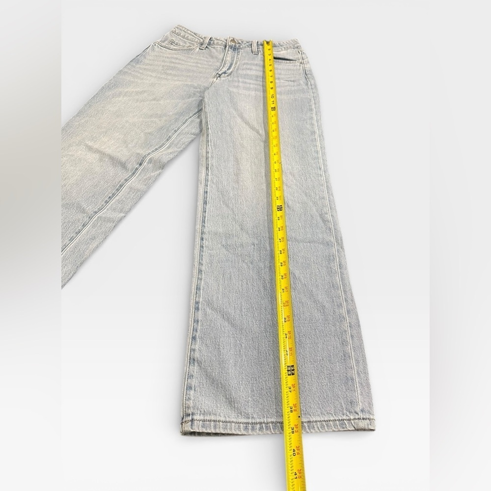 NWOT Altar’d State Light Wash Wide Leg Denim Jeans 28 - Picture 8 of 9